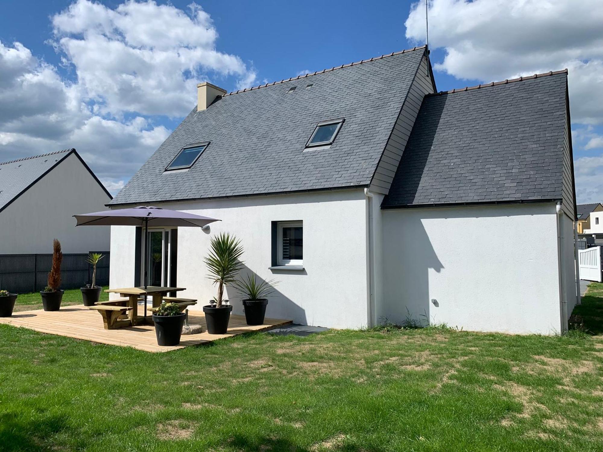 Jolie Maison De Vacances Concarneau Esterno foto